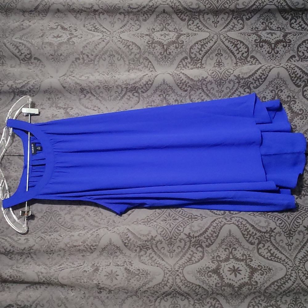 Electric Blue Blouse